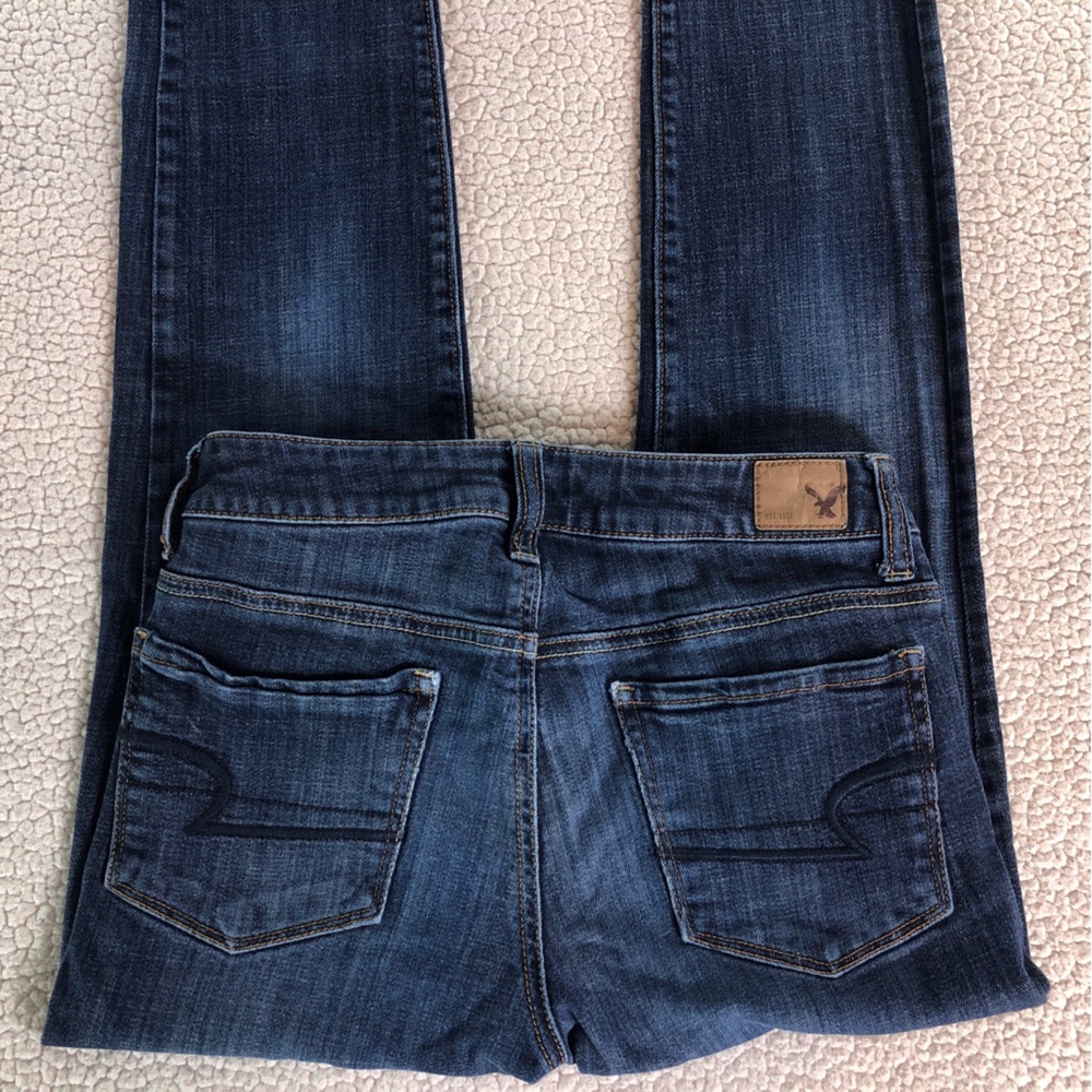 American Eagle Outfitters Women’s Hi-Rise Skinny Stretch Size 2 Regular Jeans - Picture 11 of 15